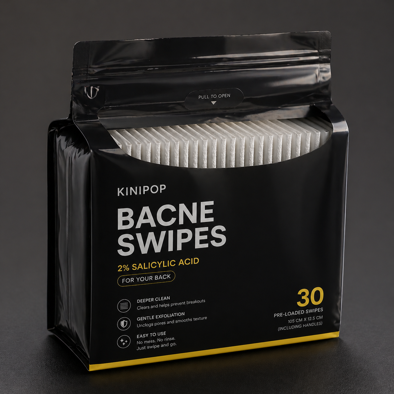 Pre-Loaded Bacne Pads