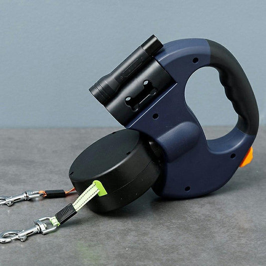 Retractable Double Leash